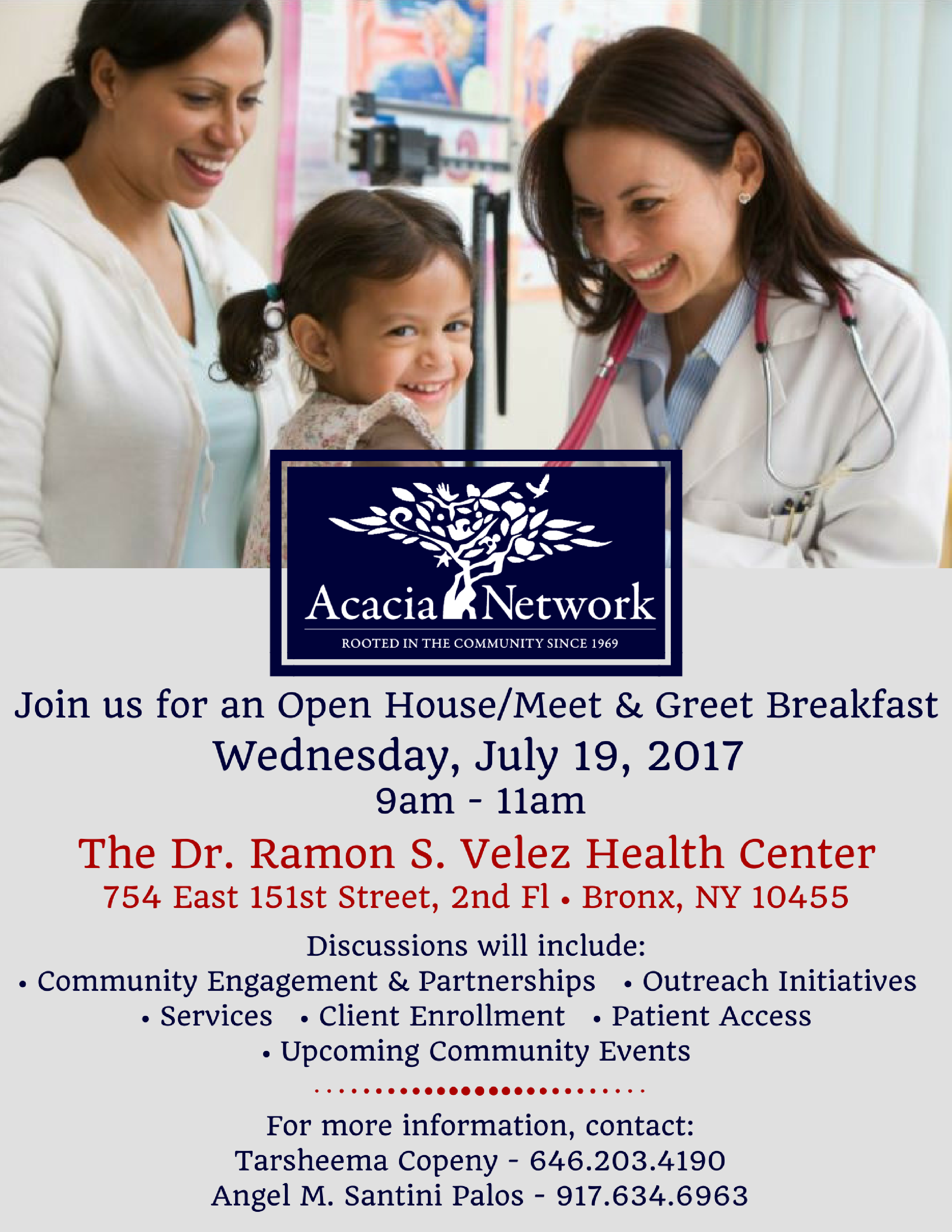 RVHC Open House – Acacia Network